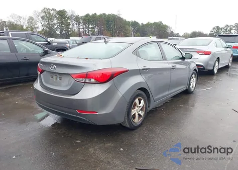 2014 Hyundai Elantra Se z USA, uszkodzony, nr VIN 5NPDH4AE8EH497479